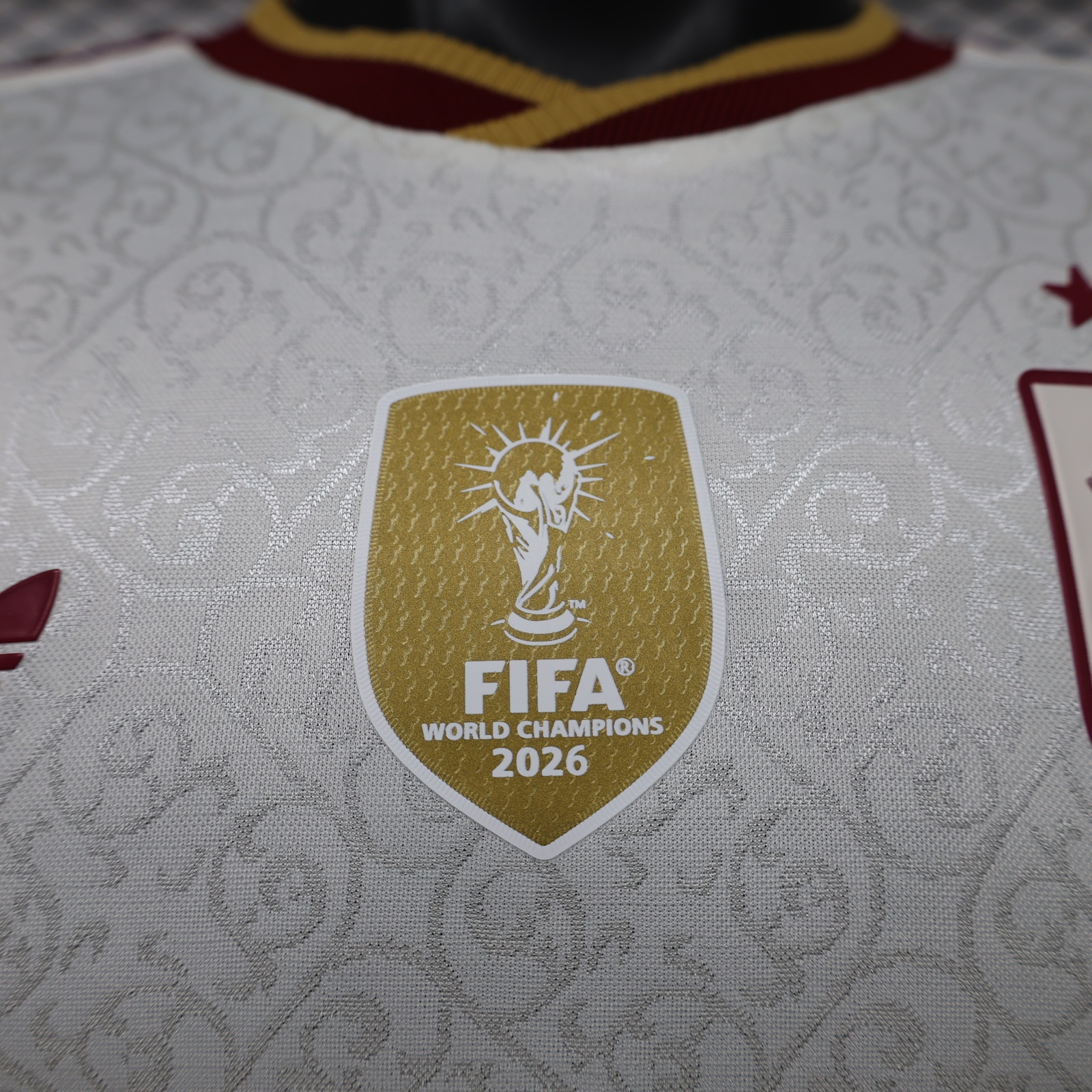 2026 Spain World Cup Champion 2 Stars Away short sleeved jersey Player version