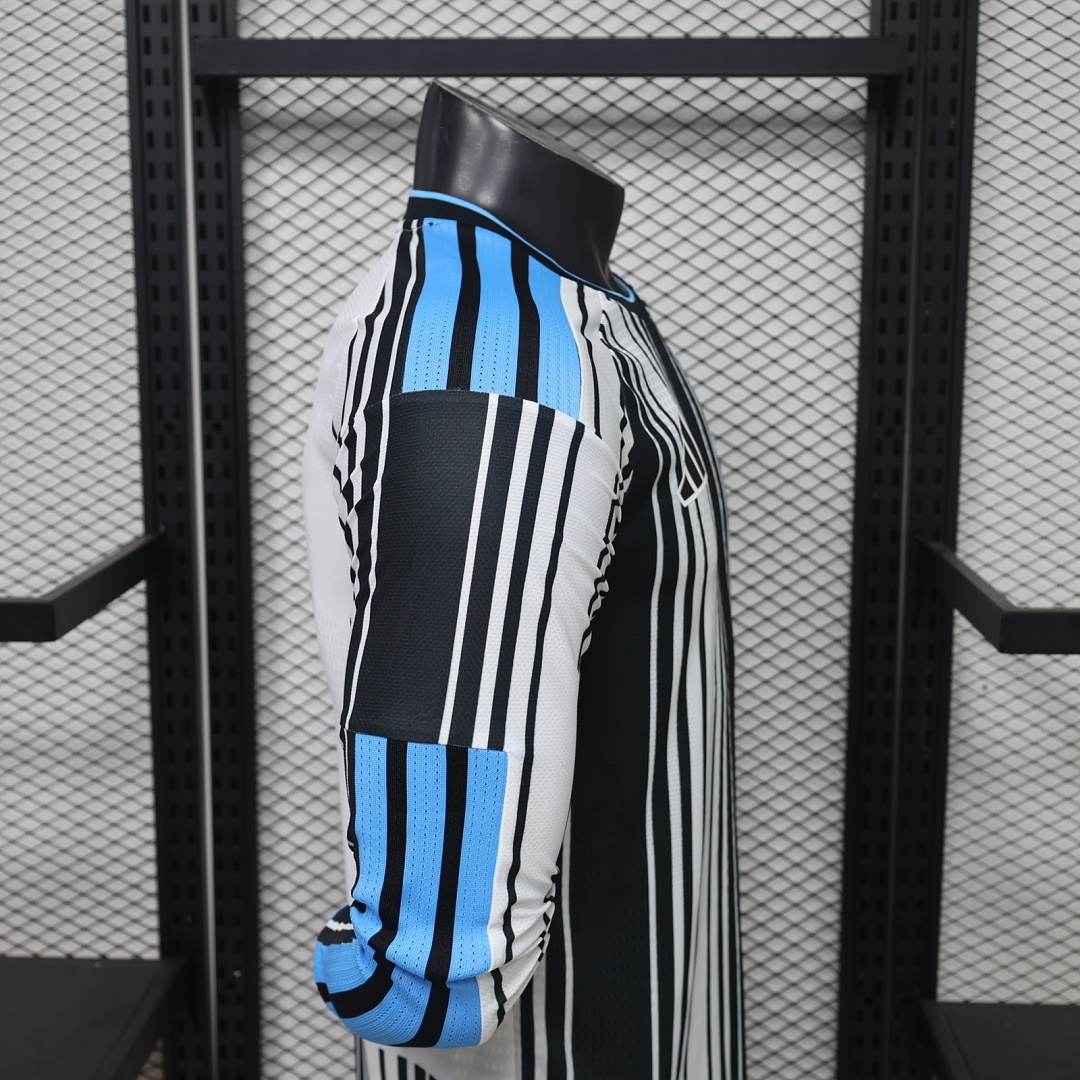 Newcastle United 2026-27 Home Long Sleeve Football Jersey Player Version