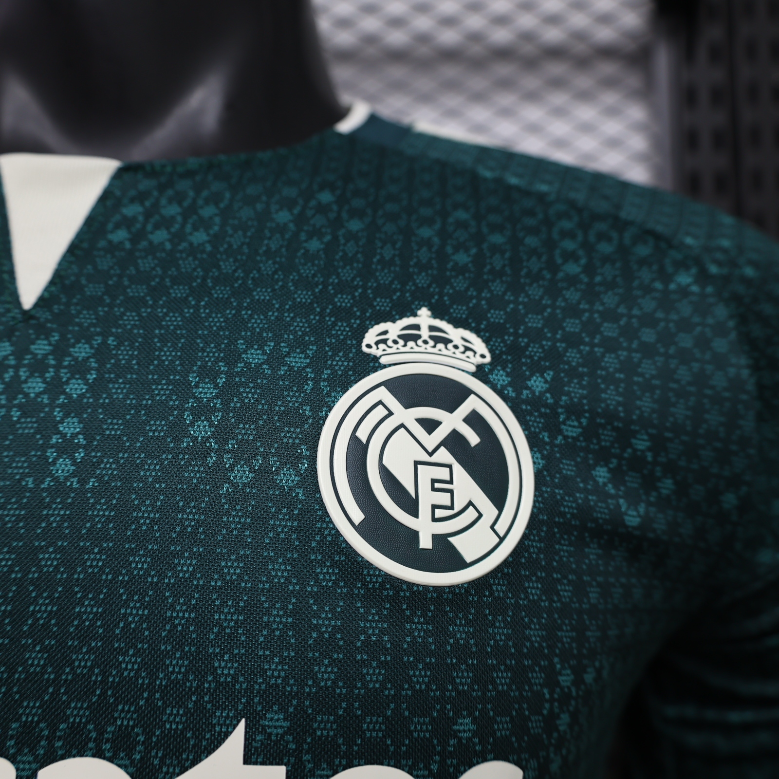 Real Madrid 2026-27 away football jersey player version - long sleeved