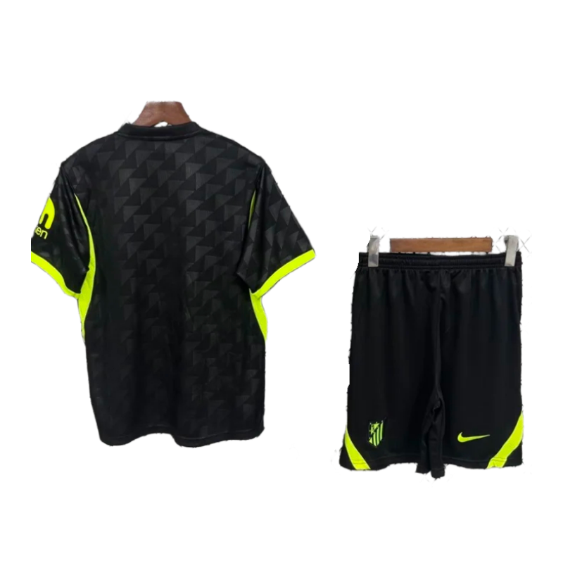 Atletico Madrid 2026-27 Away Kids Football Jersey Kit Jersey+Shorts Fan Version