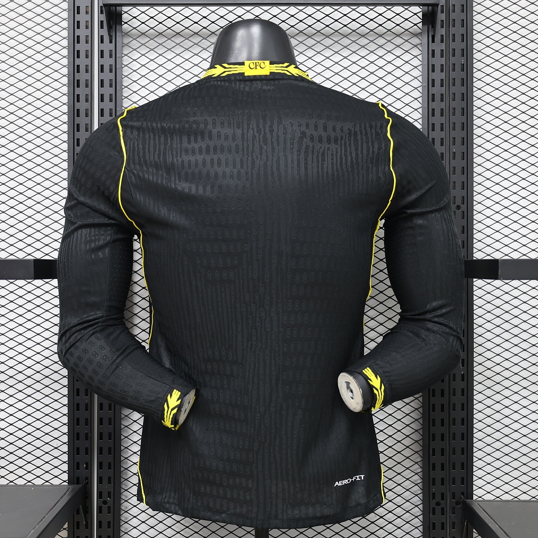 Chelsea 2026-27 Away Long Sleeve Football Jersey Player Version
