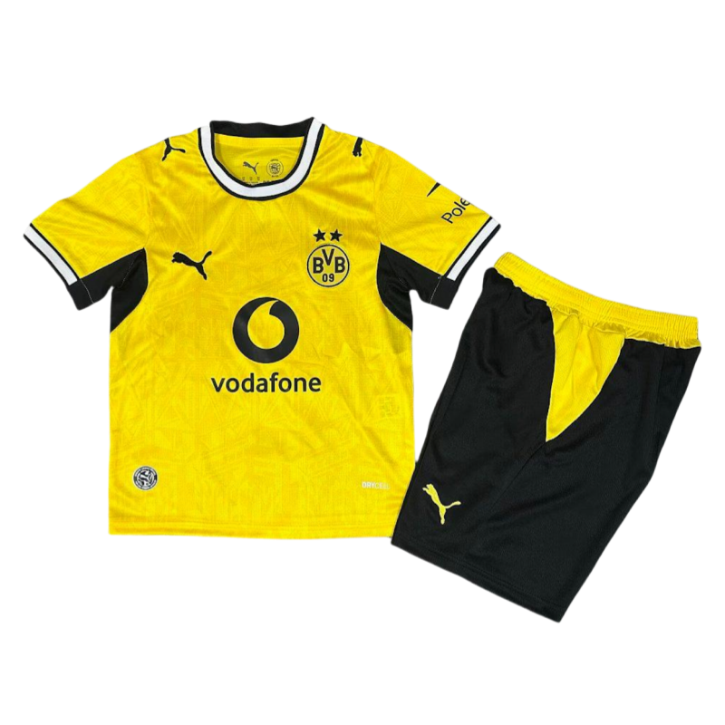 Borussia Dortmund 2026-27 Home Kids Kit Jersey+Shorts Fan Version