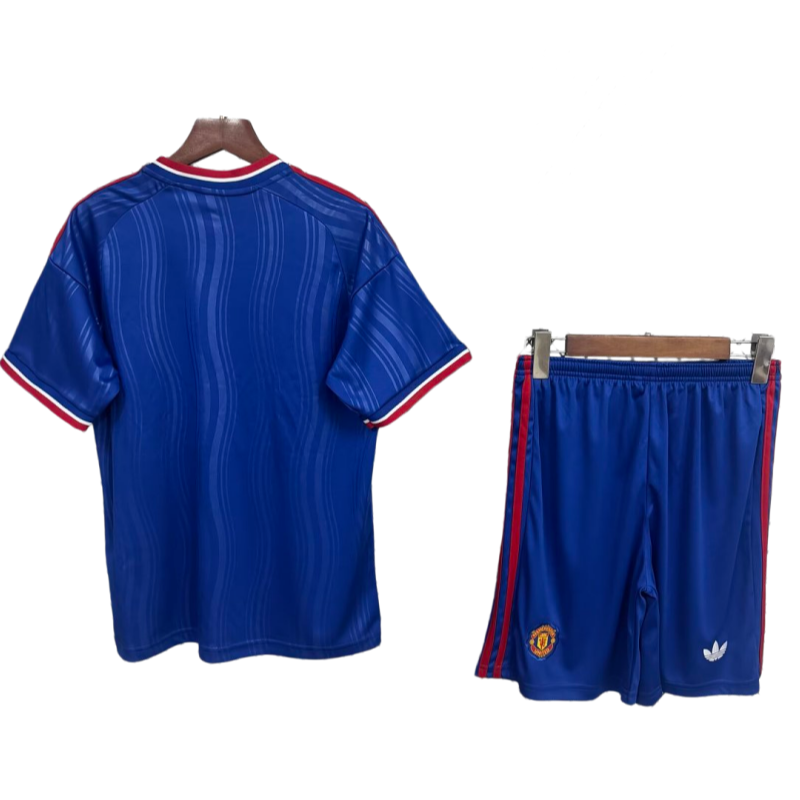 Manchester United 2026-27 Away Kids Kit Jersey+Shorts Fan Version