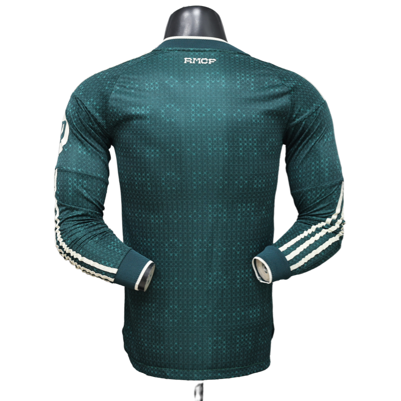 Real Madrid 2026-27 away football jersey player version - long sleeved