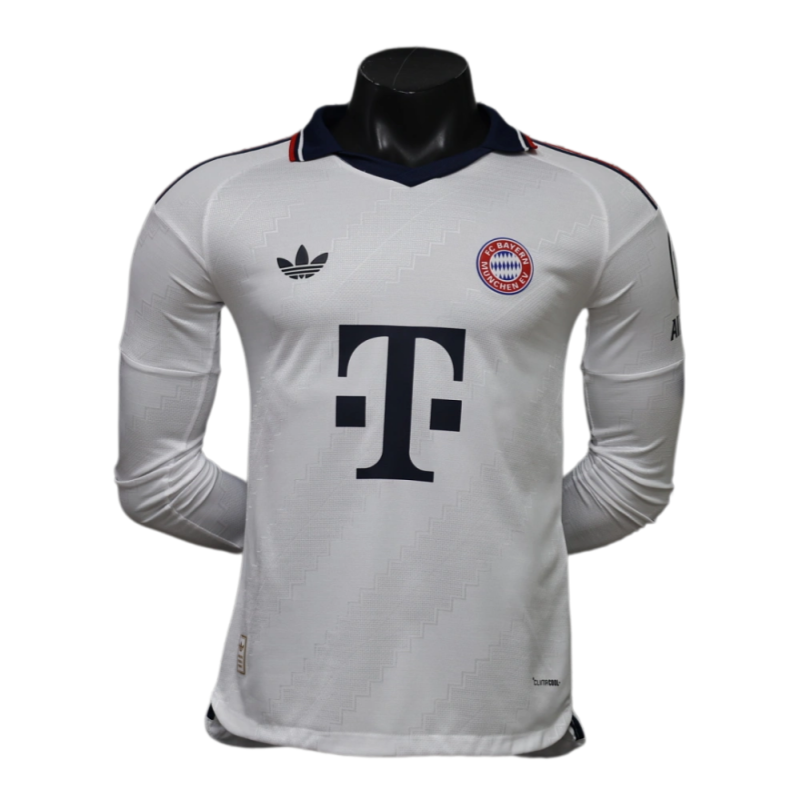 Bayern Munich 2026-27 Away Long Sleeve Football Jersey Player Version