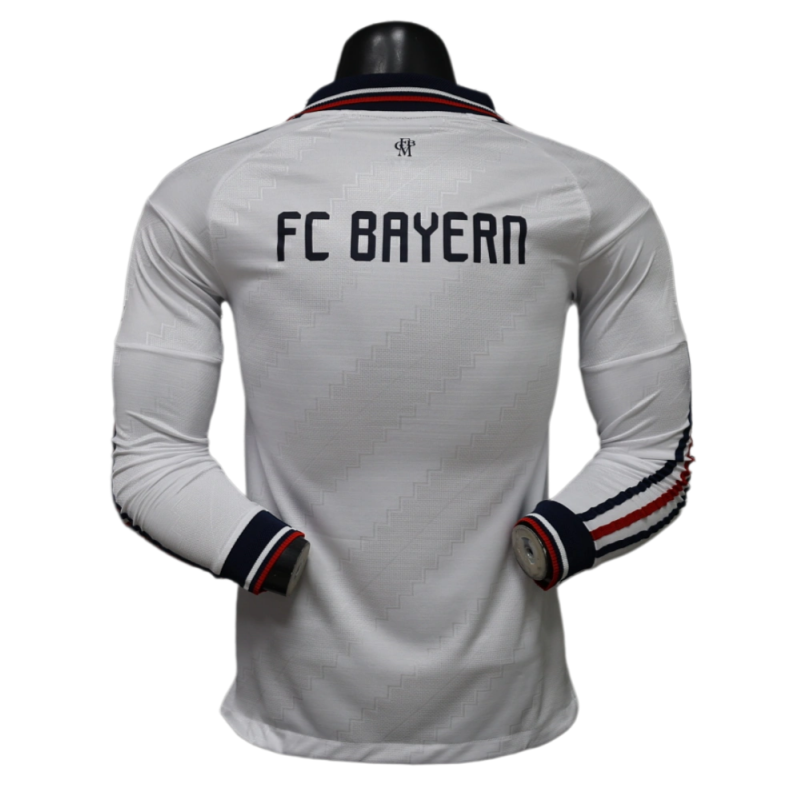Bayern Munich 2026-27 Away Long Sleeve Football Jersey Player Version