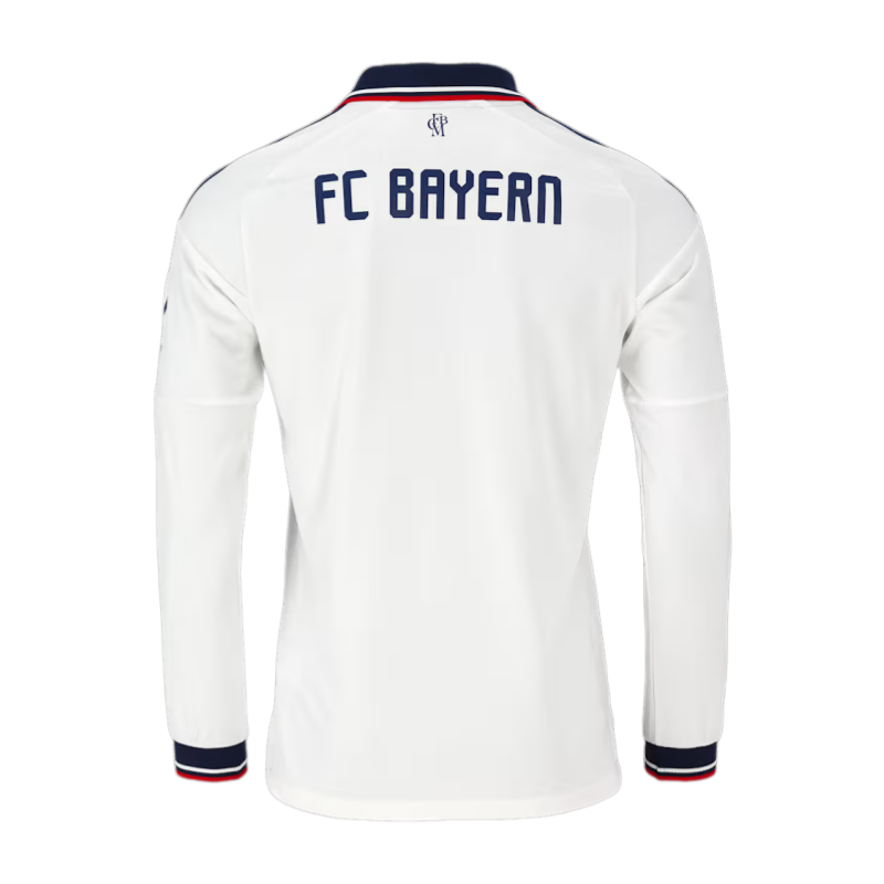 Bayern Munich 2026-27 Away Long Sleeve Football Jersey Fan Version