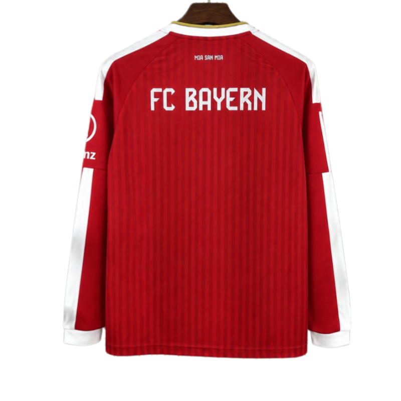 Bayern Munich 2026-27 Home Long Sleeve Football Jersey Fan Version