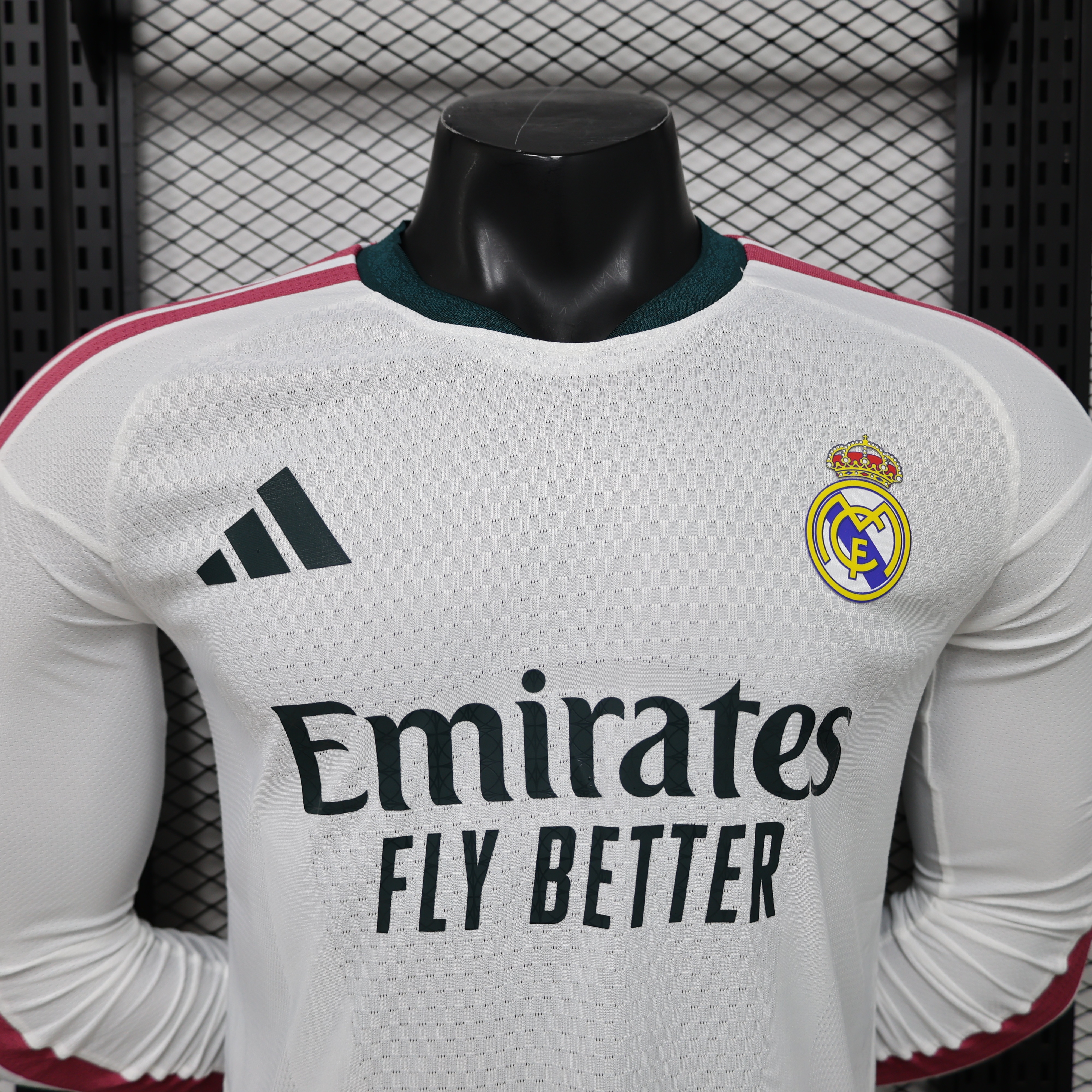 Real Madrid 2026-27 Home Long Sleeve Football Jersey Player Version