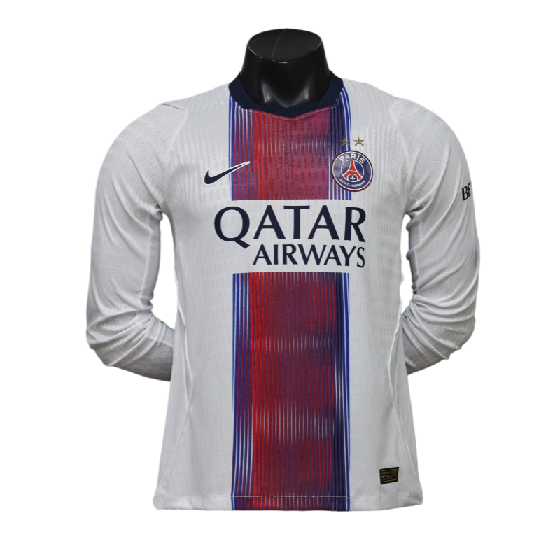 PSG 2026-27 Away Long Sleeve Kit & Jersey Fan Version