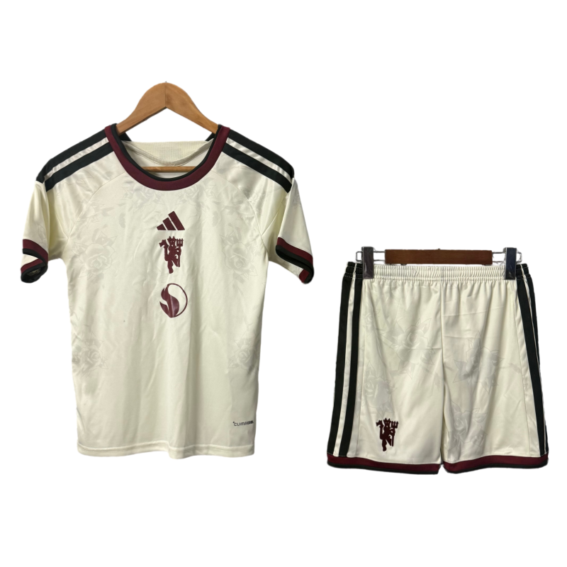 Manchester United 2026-27 Third Away Kids Football Jersey Kit Fan Version
