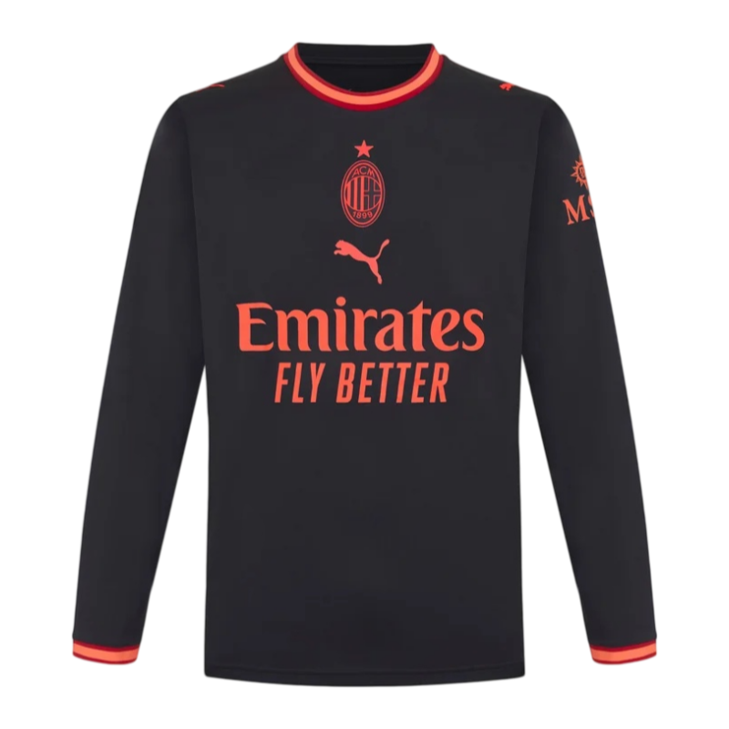 AC Milan 2026-27 Third away Long sleeved Football jersey Player Version