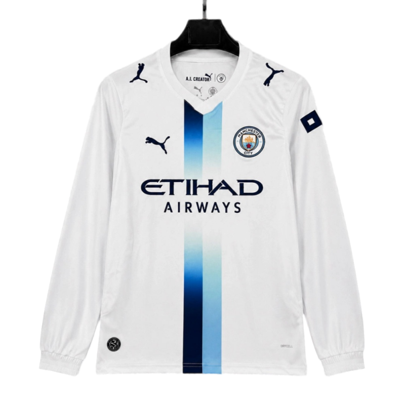 Manchester City 2026-27 Third Away Long Sleeve Football Jersey Fan Version