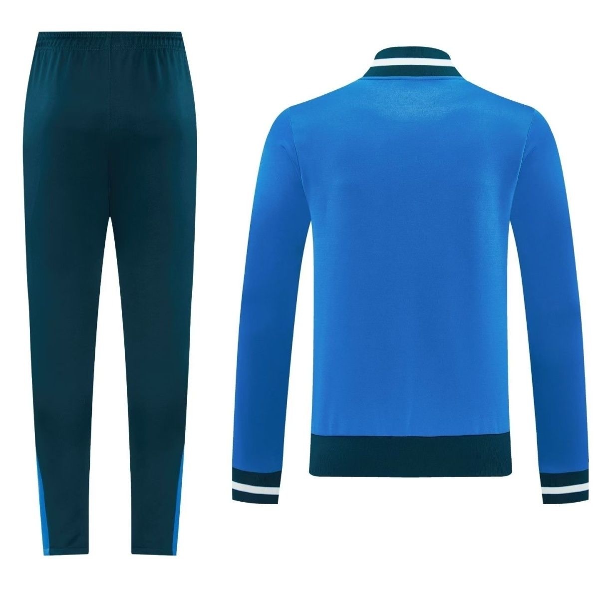 Napoli 2026-27 Blue Jacket Training Long Sleeved Football Suit set