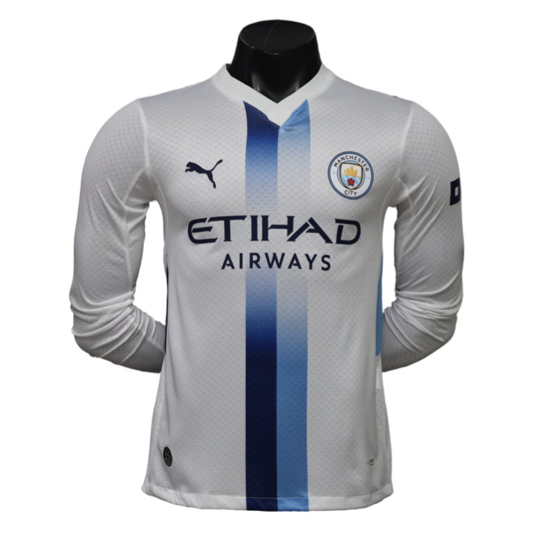 Manchester City 2026-27 Third Away Long Sleeve Football Jersey Player Version