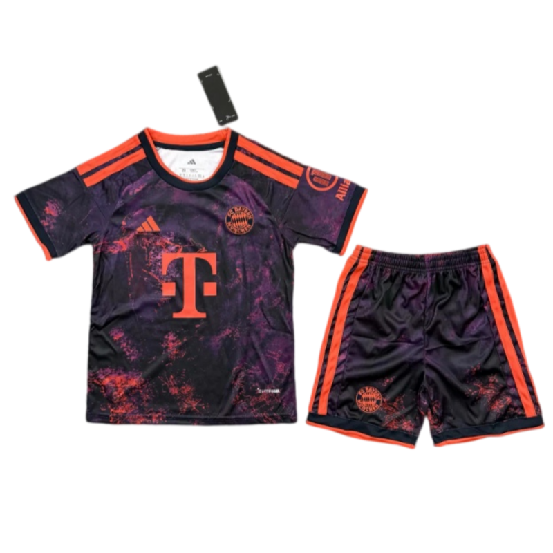 Bayern Munich 2026-27 Season Away Kids Football Shirt Kit Fan Edition