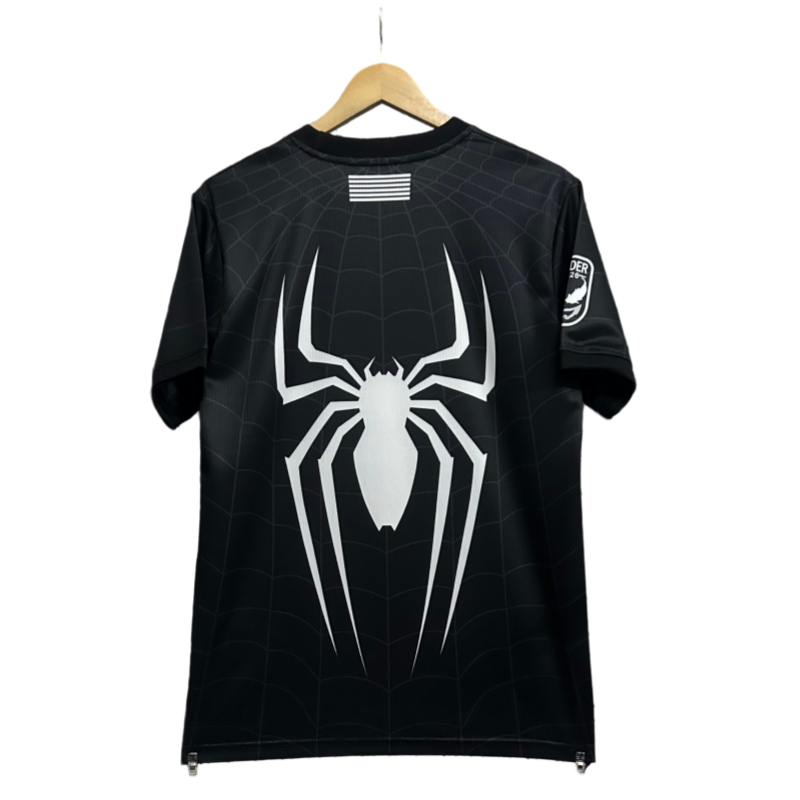 Barcelona 2026-27 season Black Spider Man special edition football jersey - fan version