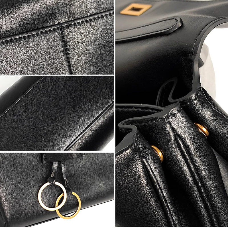 Rodeo Bag Tote Bag Kelly Bag Genuine Leather Women's Handbag Shoulder and Underarm Bag Large Bag for Women Factory Wholesale