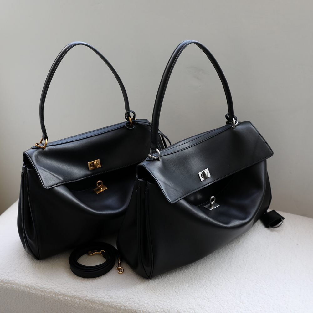 Rodeo Tote Bag Genuine Leather Women's Handbag Shoulder and Underarm Bag Large Bag for Women Factory Wholesale