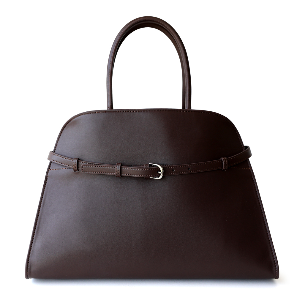 Wholesale Cowhide Handbag Margaux15Belt Minimalist Luxury Tote Bag Large Capacity Leather Bag
