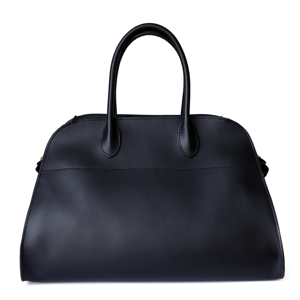 Genuine Leather Large-Capacity Boston Bag - Commuter Tote Shoulder Underarm and Handheld Women's Bag