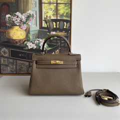Elephant Gray/Gold Buckle