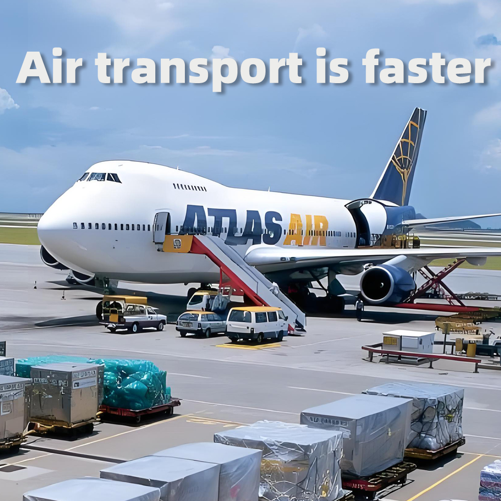 Paying a bit more for air shipping ensures faster delivery