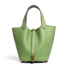 avocado green (gold buckle)