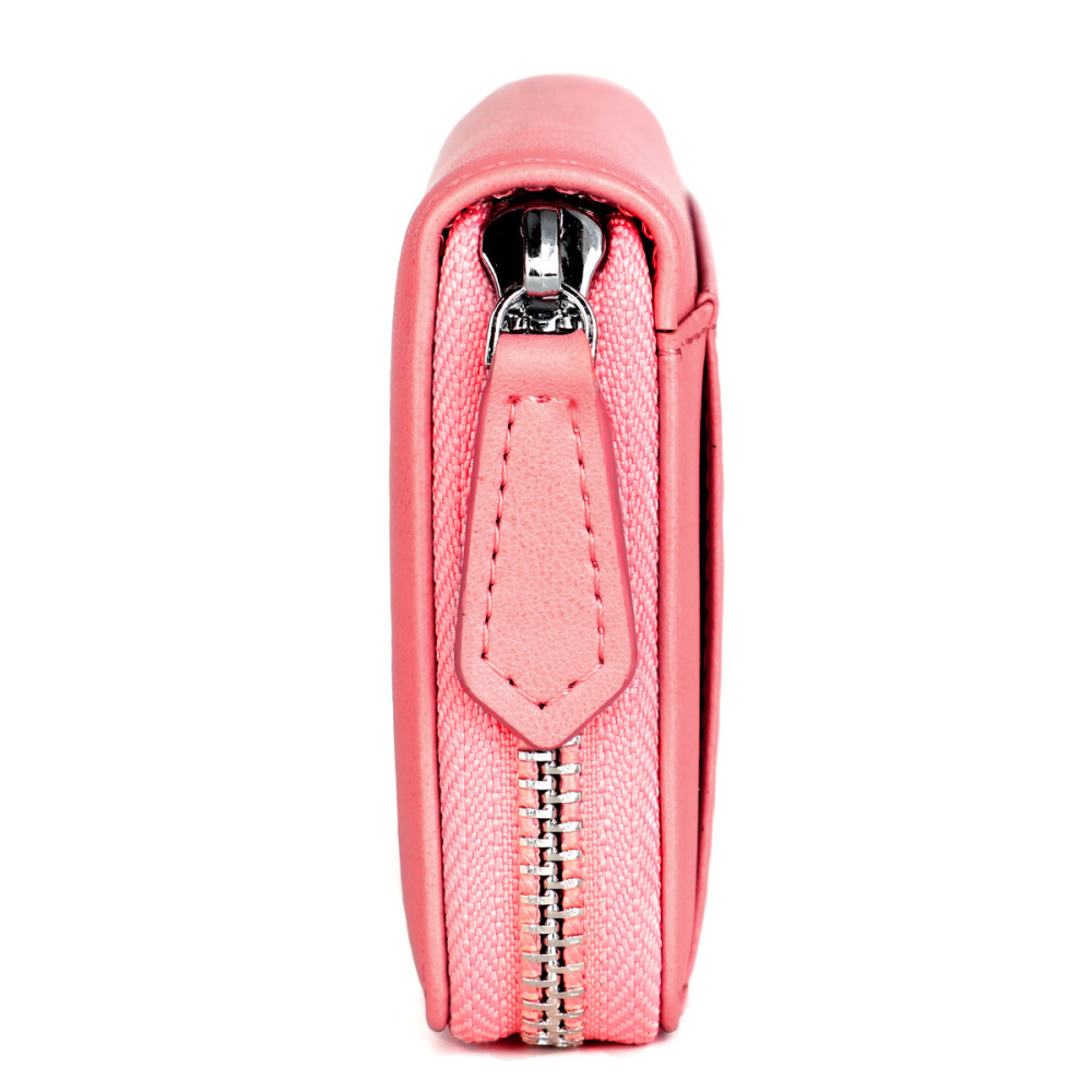 Wholesale Zipper Coin Purse RFID Anti-Theft Women's Card Holder Coin Organizer