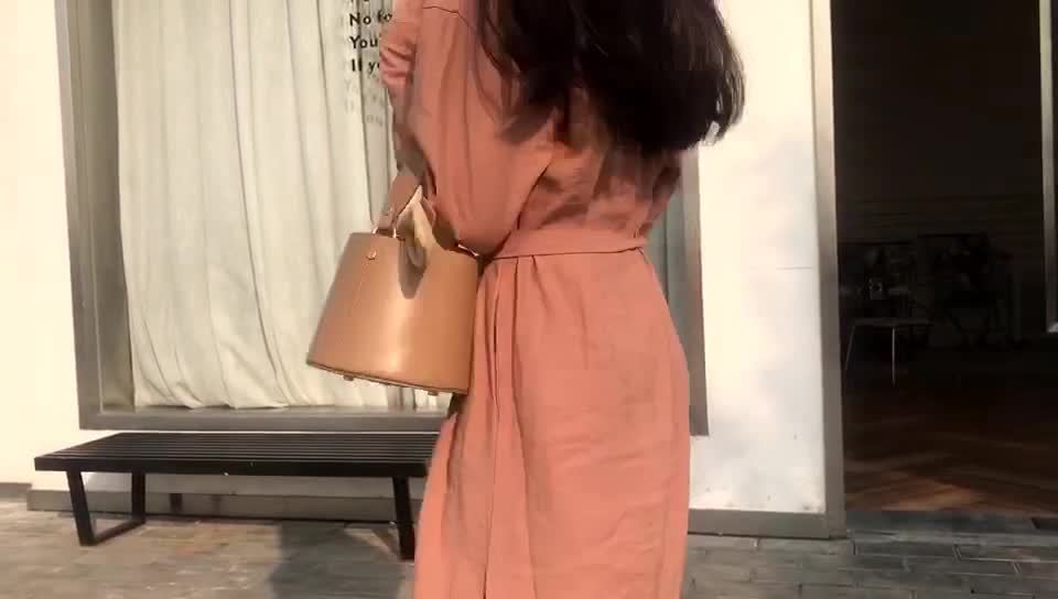 小众设计师品牌包迷你水桶包包女minibags真皮单肩斜挎手提轻奢