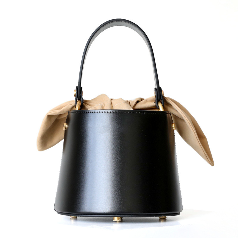 小众设计师品牌包迷你水桶包包女minibags真皮单肩斜挎手提轻奢