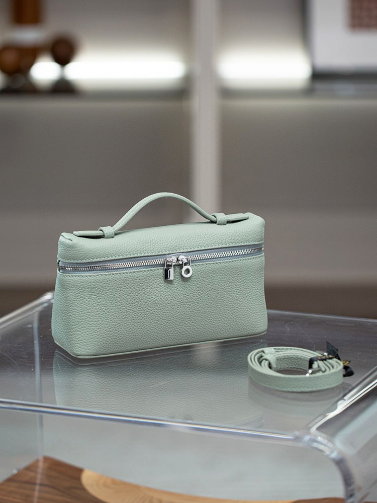 Wholesale Gen 2 Togo Leather Mini Lunchbox Bag - Premium Top Grain Cowhide Crossbody & Cosmetic Handbag