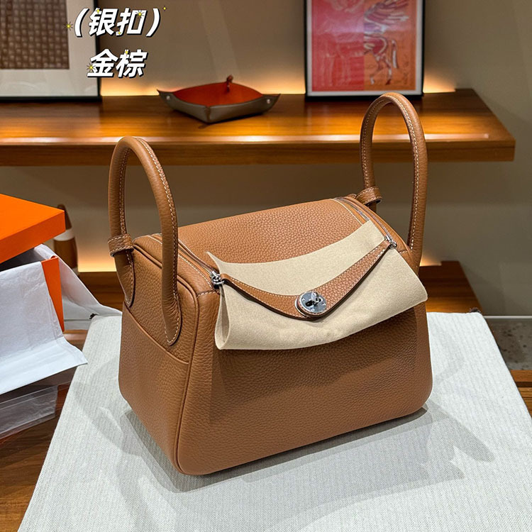 Wholesale European Style TC Leather Lindy Bags for Women, Top Grain Leather Shoulder Crossbody Bags