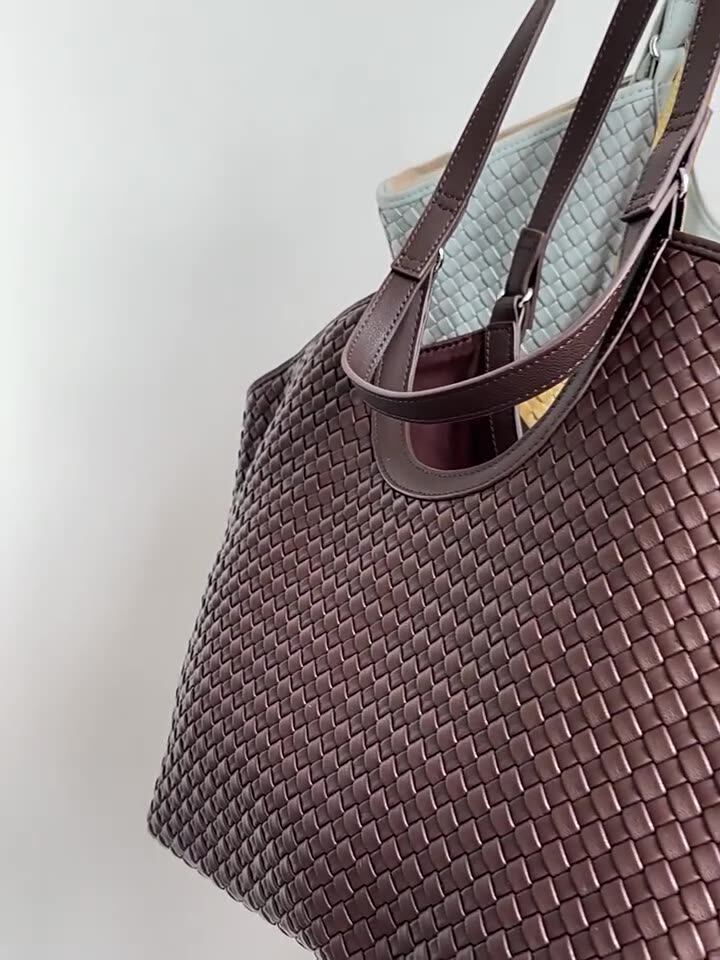 高级感编织托特包大容量松弛感通勤百搭手提单肩女包源头工厂直供