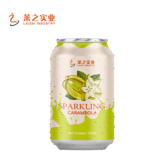 LaiZhi 330ml Sparkling Water Mango Flavor Standard Can