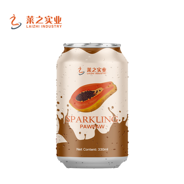 LaiZhi 330ml Sparkling Water Cantaloupe Flavor Standard Can