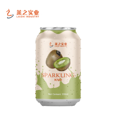 Kiwi Sparkling Water 330ml | OEM Fruit Soda Manufacturer