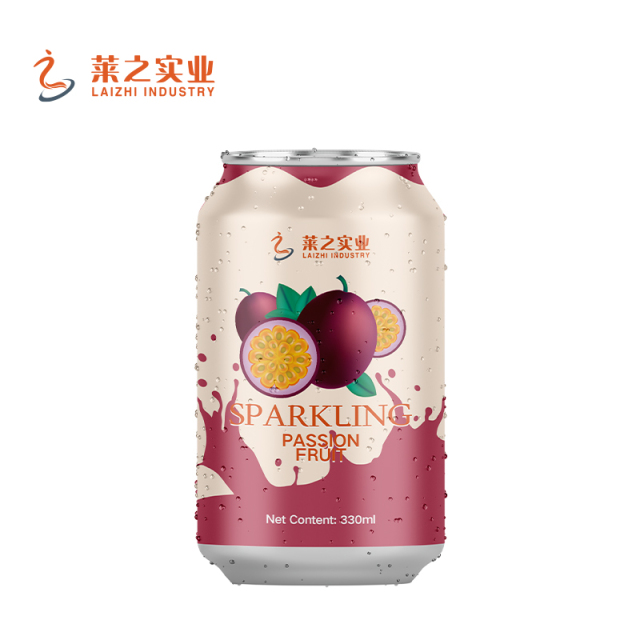 LaiZhi 330ml Sparkling Water Cantaloupe Flavor Standard Can