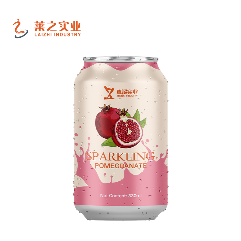 LaiZhi 330ml Sparkling Water Mangosteen Flavor Standard Can