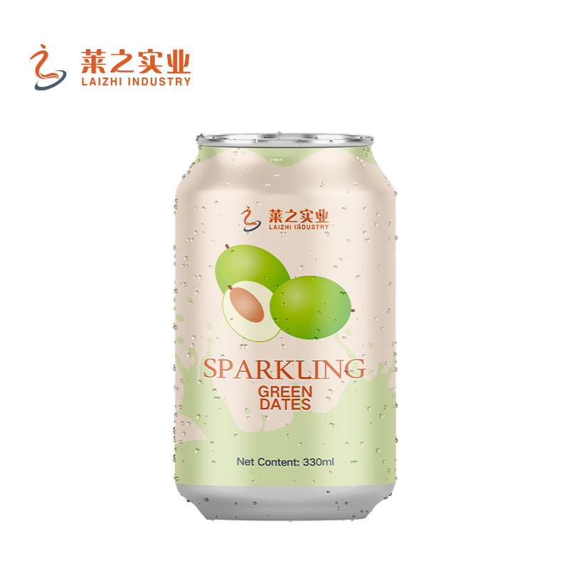 LaiZhi 330ml Sparkling Water Cantaloupe Flavor Standard Can