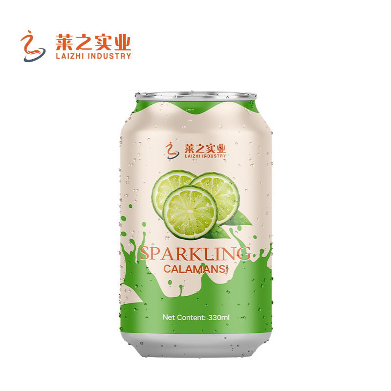 LaiZhi 330ml Sparkling Water Calamansi Flavor Standard Can