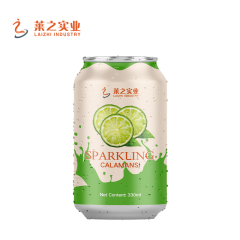 Calamansi Sparkling Water 330ml Can | OEM Private Label Beverage Manufacturer
