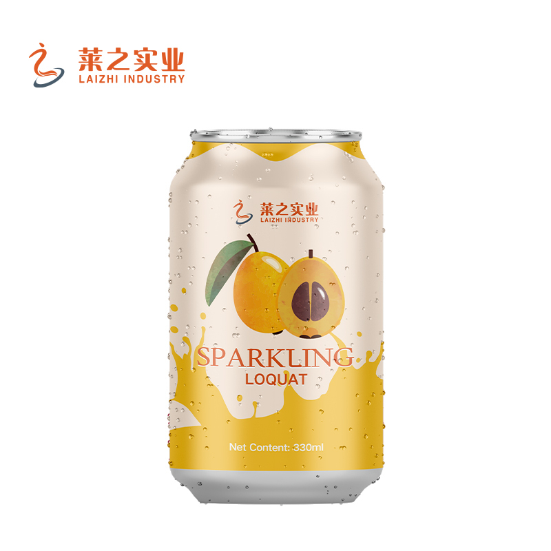 LaiZhi 330ml Sparkling Water Cantaloupe Flavor Standard Can