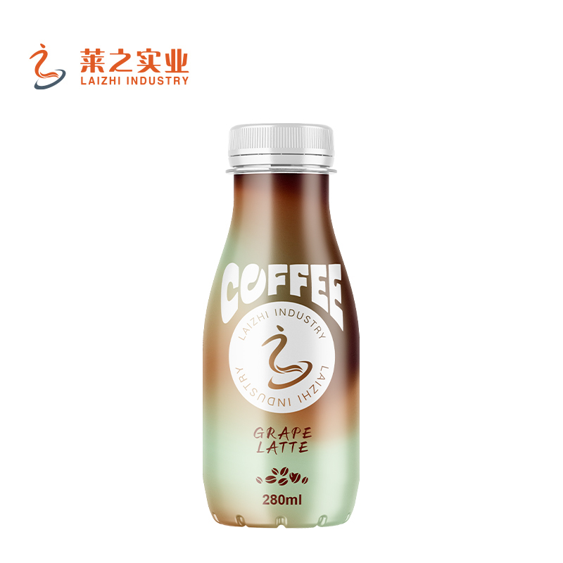 280ml Grape Flavored Latte Coffee Manufacturer | OEM Canned Coffee