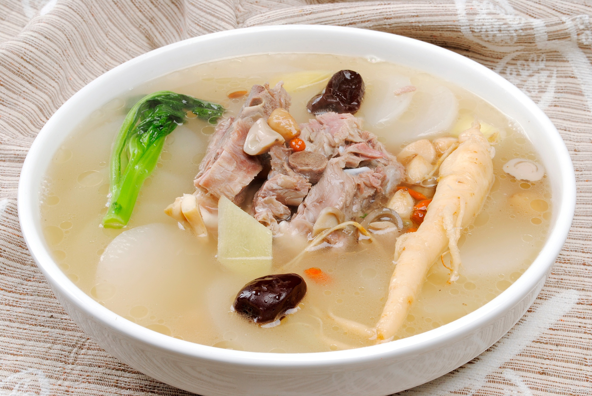 Radish and Lamb Soup