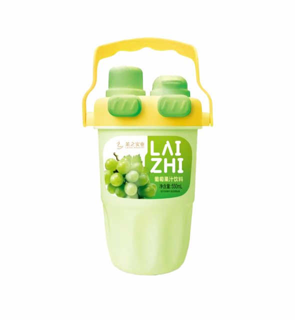 LaiZhi Natural Grape Juice With Pulp | Cup, 550 ml