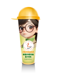 LaiZhi Natural Lemon Double Grapefruit Juice With Honey | Cup, 600 ml