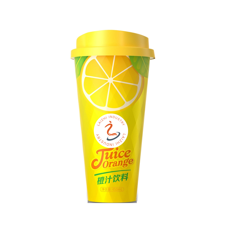 450ml Natural Orange Juice Manufacturer | OEM Private Label Fruit Juice