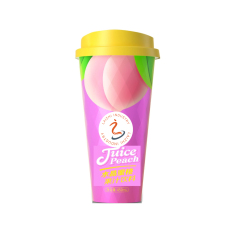 LaiZhi Natural Peach Juice | Cup, 450 ml