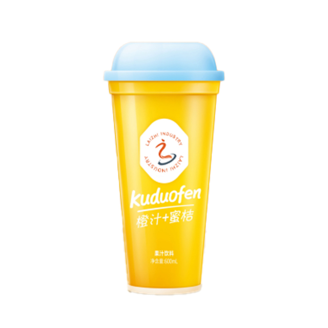 LaiZhi Natural Orange & Tangerine Juice | Cup, 600 ml